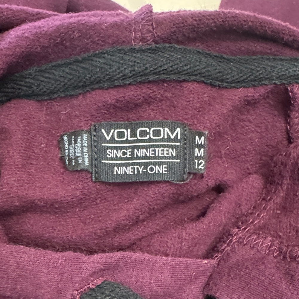 Volcom junior's Deep Purple Hoodie - Picture 3 of 4